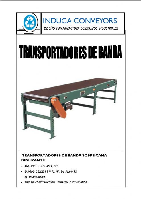 TRANSPORTADORES DE BANDA 